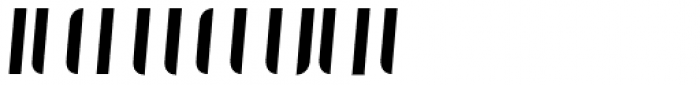 Vitacura Fills Oblique Font LOWERCASE