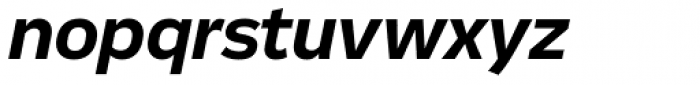 Vito Bold Italic Font LOWERCASE