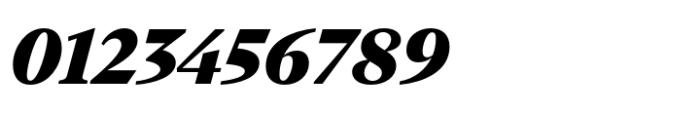 Vitruv Headline Black Italic Font OTHER CHARS