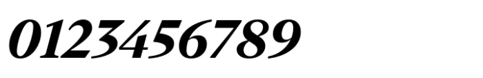 Vitruv Headline Bold Italic Font OTHER CHARS