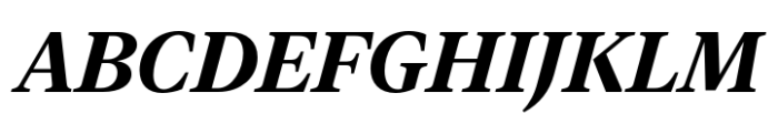 Vitruv Headline Bold Italic Font