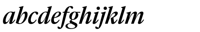 Vitruv Headline Medium Italic FONT