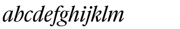 Vitruv Headline Regular Italic FONT