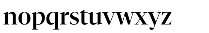 Vitruv Poster Medium Font LOWERCASE