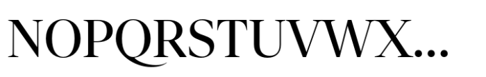 Vitruv Poster Regular Font UPPERCASE