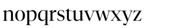 Vitruv Poster Regular Font LOWERCASE