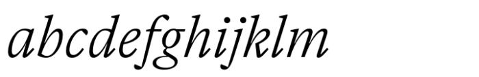 Vitruv Text Light Italic FONT