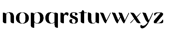 Vittasoa Font LOWERCASE