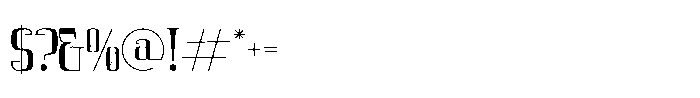 Vittorika Regular Font OTHER CHARS