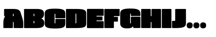 Vivala Black Heavy Font UPPERCASE