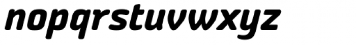 Vivala Sans Round Bold Italic Font LOWERCASE