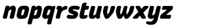 Vivala Sans Round ExtraBold Italic Font LOWERCASE