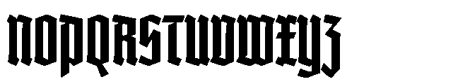 Vivala bl Vivala BL Medium Font UPPERCASE
