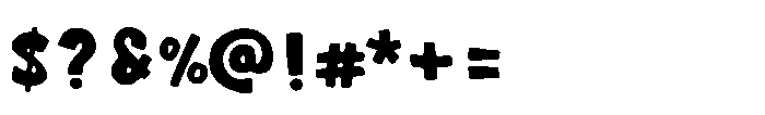 Vivid Grateful Font OTHER CHARS