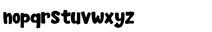 Vivid Grateful Font LOWERCASE