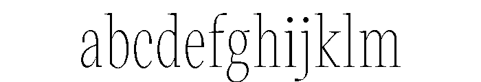 VictorNarrow 20Thin FONT