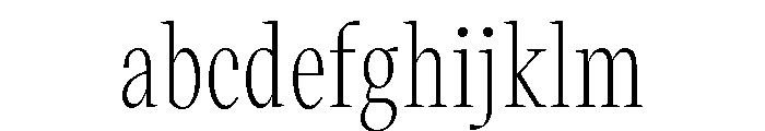 VictorNarrow 30Light FONT