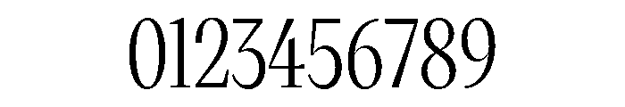 VictorNarrow 40Regular Font OTHER CHARS