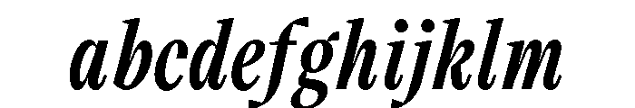 VictorNarrow 65SemiboldItalic FONT