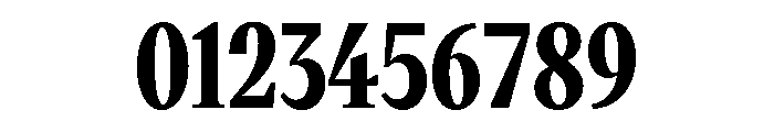VictorNarrow 70Bold Font OTHER CHARS
