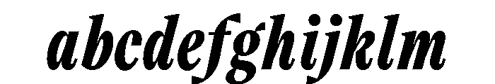 VictorNarrow 75BoldItalic FONT