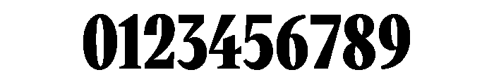 VictorNarrow 80Black Font OTHER CHARS