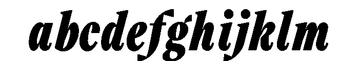 VictorNarrow 85BlackItalic FONT