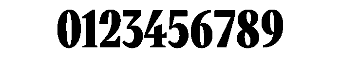 VictorNarrow Black Instance Font OTHER CHARS