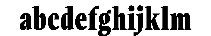 VictorNarrow Black Instance FONT