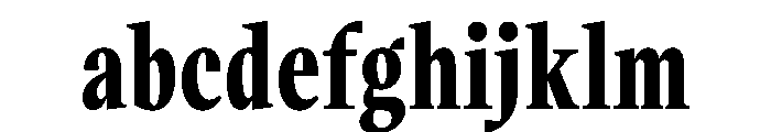 VictorNarrow Bold Instance FONT