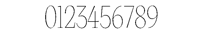 VictorNarrow Hairline Instance Font OTHER CHARS