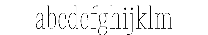 VictorNarrow Hairline Instance FONT