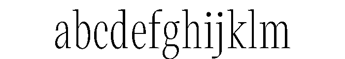 VictorNarrow Light Instance FONT