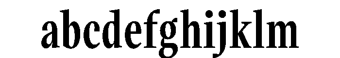 VictorNarrow Semibold Instance FONT
