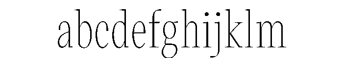 VictorNarrow Thin Instance FONT