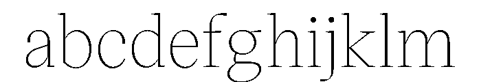 VictorSerif 20Thin FONT