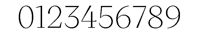 VictorSerif 30Light Font OTHER CHARS
