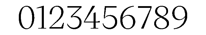 VictorSerif 40Regular Font OTHER CHARS