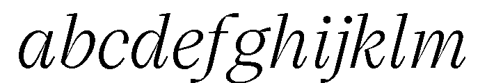 VictorSerif 45RegularItalic FONT