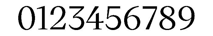 VictorSerif 50Medium Font OTHER CHARS
