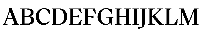 VictorSerif 60Semibold Font UPPERCASE