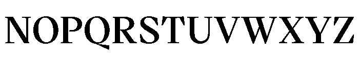 VictorSerif 60Semibold Font UPPERCASE