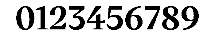 VictorSerif 70Bold Font OTHER CHARS