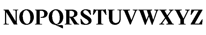 VictorSerif 70Bold Font UPPERCASE