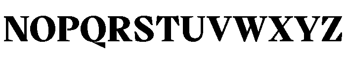 VictorSerif 80Black Font UPPERCASE