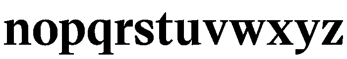 VictorSerif Bold Instance Font LOWERCASE
