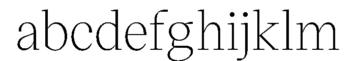 VictorSerif Light Instance FONT