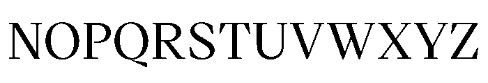 VictorSerif Medium Instance Font UPPERCASE