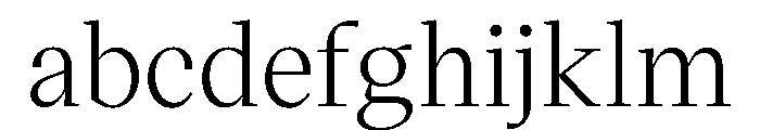 VictorSerif Regular Instance FONT