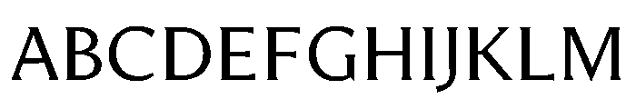 Viktor Regular Font UPPERCASE